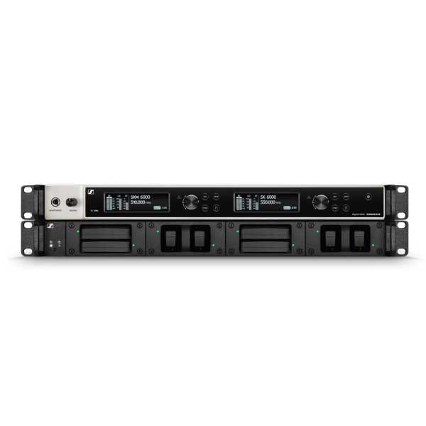 Sennheiser EM 6000 DANTE EU {digitaler 2-Kanal 1HE 470-714MHz Empf.} Sennheiser EM 6000 DANTE EU {digitaler 2-Kanal 1HE 470-714MHz Empf.}